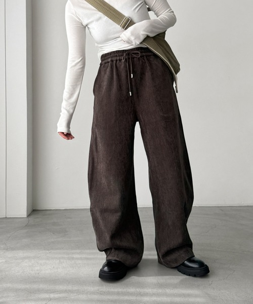 choice_cnl/SOUL CIAL カーブパンツ 完売 nagonstans 2way ダブル  