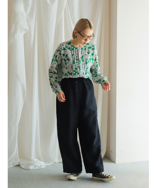 【セール】オペラモチーフPT タックショートブラウス（シャツ/ブラウス）｜FIL DE FER（フィルデフェール）