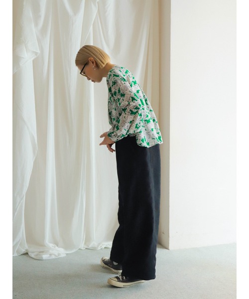 【セール】オペラモチーフPT タックショートブラウス（シャツ/ブラウス）｜FIL DE FER（フィルデフェール）