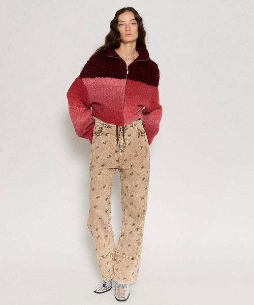 MAISON SPECIAL（メゾンスペシャル）の「Monogram Print Denim