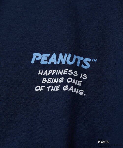 FREAK'S STORE(フリークスストア)の「限定展開 PEANUTS/ピーナッツ 別注 ビッグシルエット バックプリント クルーネックスウェット/ALL STAR(スウェット・メンズ・ネイビー/ピンク/チャコールグレー/グレー・MEDIUM/SMALL/LARGE)」の22枚目の写真