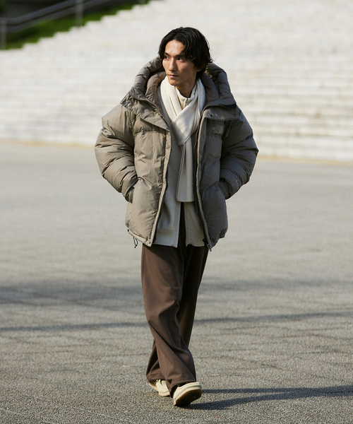 THE NORTH FACE（ザノースフェイス）の「THE NORTH FACE / ザ ノースフェイス オルタレーション バフズ ジャケット ND92360（ダウンジャケット/コート・メンズ・タン/ボルドー/ブラック・MEDIUM/LARGE/X-LARGE）」の14枚目の写真