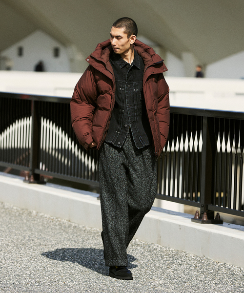 THE NORTH FACE（ザノースフェイス）の「THE NORTH FACE / ザ ノースフェイス オルタレーション バフズ ジャケット ND92360（ダウンジャケット/コート・メンズ・タン/ボルドー/ブラック・MEDIUM/LARGE/X-LARGE）」の19枚目の写真