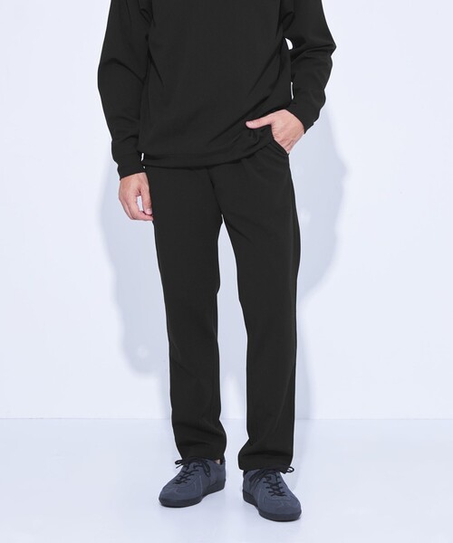 green label relaxing(グリーンレーベルリラクシング)の「【WEB限定】JUST fit デイリー アムンゼン イージー スウェット パンツ(スウェットパンツ・メンズ・ブラック/ネイビー/ダークグレー・S/M/XL/L)」の2枚目の写真