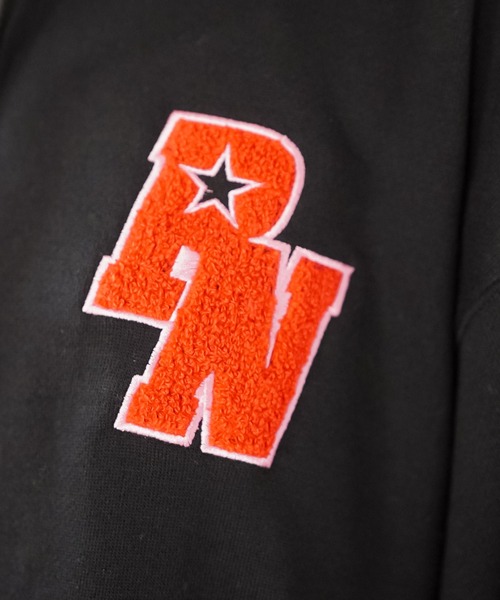 SPINNS（スピンズ）の「RN STARロゴプルオーバーパーカー（パーカー・レディース・ブラック/オフホワイト/オートミール/ピンク/パープル・ONESIZE）」の13枚目の写真