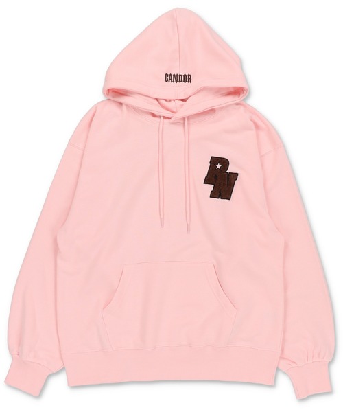 SPINNS（スピンズ）の「RN STARロゴプルオーバーパーカー（パーカー・レディース・ブラック/オフホワイト/オートミール/ピンク/パープル・ONESIZE）」の21枚目の写真