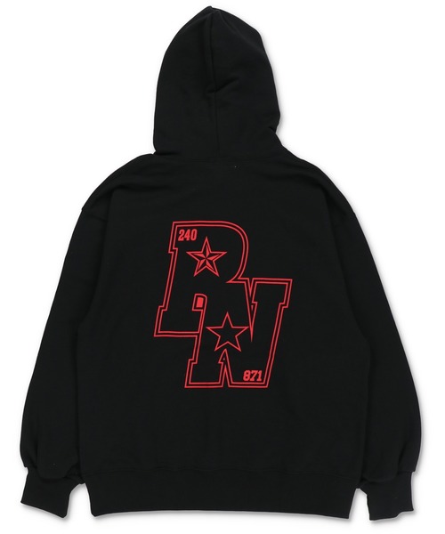 SPINNS（スピンズ）の「RN STARロゴプルオーバーパーカー（パーカー・レディース・ブラック/オフホワイト/オートミール/ピンク/パープル・ONESIZE）」の16枚目の写真