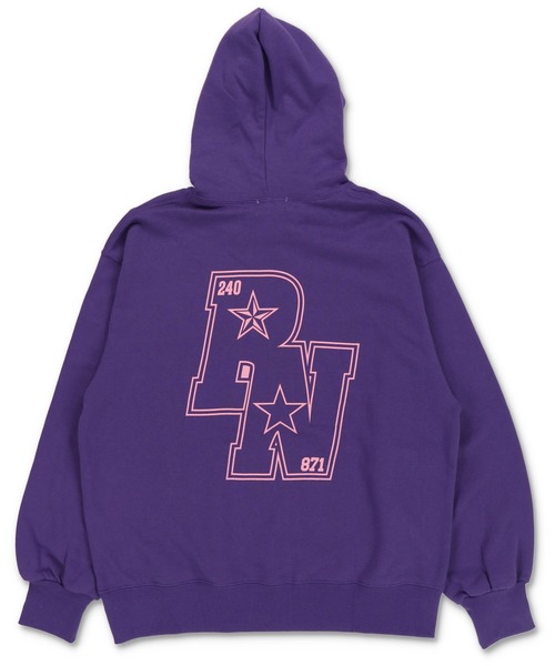 SPINNS（スピンズ）の「RN STARロゴプルオーバーパーカー（パーカー・レディース・ブラック/オフホワイト/オートミール/ピンク/パープル・ONESIZE）」の20枚目の写真