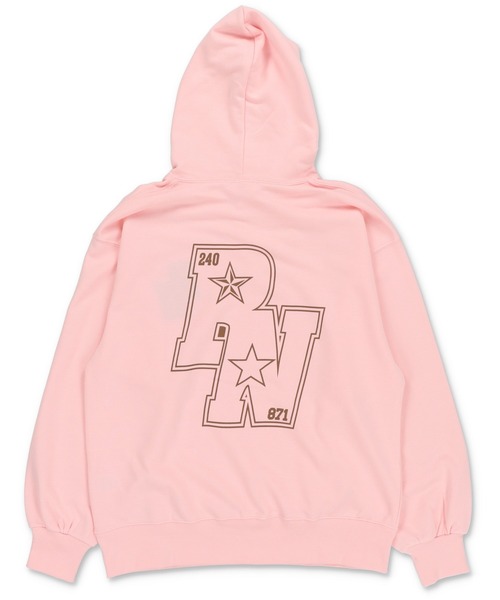 SPINNS（スピンズ）の「RN STARロゴプルオーバーパーカー（パーカー・レディース・ブラック/オフホワイト/オートミール/ピンク/パープル・ONESIZE）」の22枚目の写真