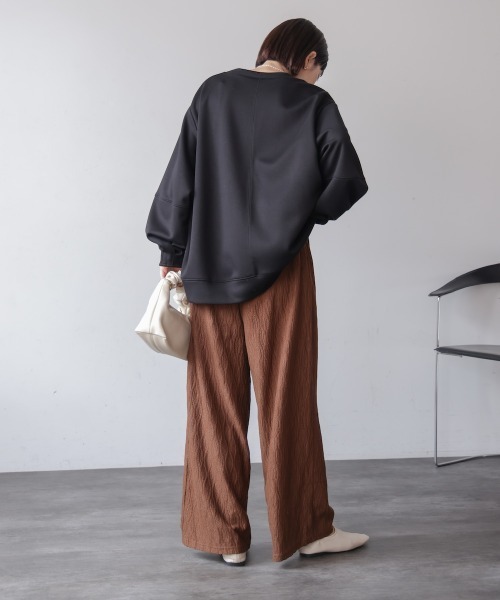 Bou Jeloud(ブージュルード)の「ナミ柄ジャガードパンツ(その他パンツ・レディース・オリーブ/ブラック/ブラウン・FREE)」の20枚目の写真