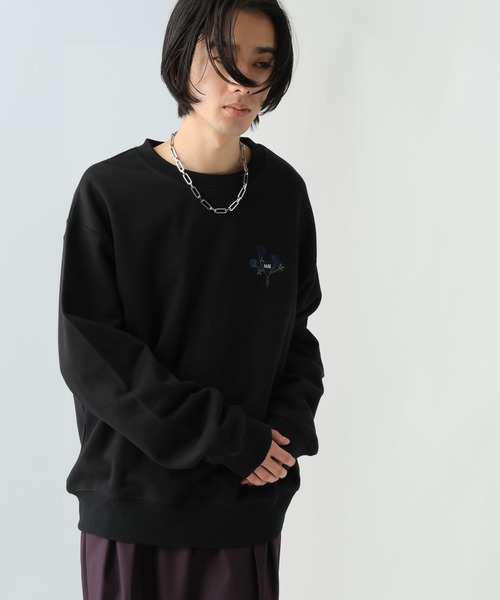 HARE(ハレ)の「HAREタグロゴシシュウスウェット(HARE)(スウェット・メンズ・パープル/ホワイト/ブラック/ブラウン・FREE)」の9枚目の写真