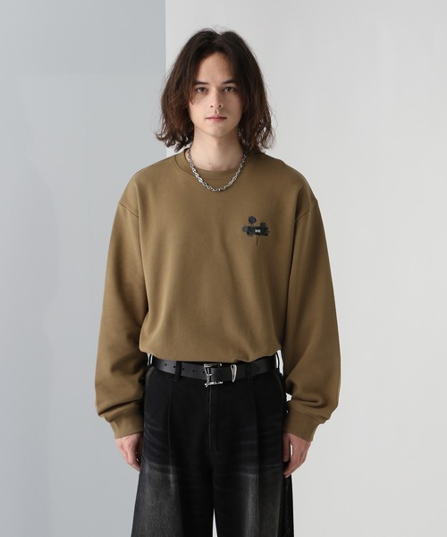 HARE トレーナー スウェット 「WEB限定」HAREロゴビッグドルマン