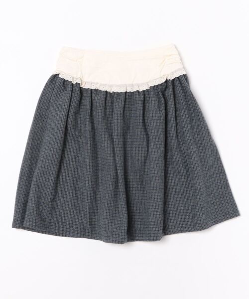 Moromoro2(モロモロ)の「レースレイヤードウールスカート QZ0259【Moromoro2】【2024AW】(スカート・レディース・ネイビー・L/XS/M/S)」の11枚目の写真