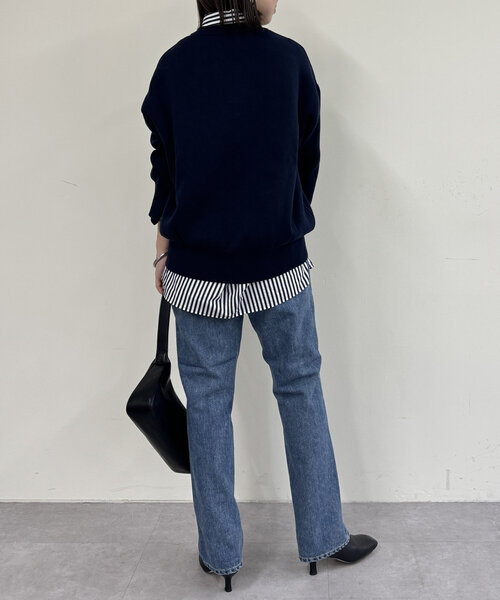 LOUNGEDRESS（ラウンジドレス）の「袖ZIPニット（ニット/セーター