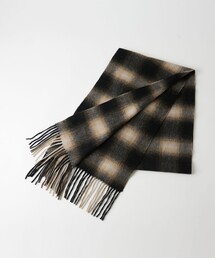 MONKEY TIME | ウール オンブレチェック マフラー(マフラー)