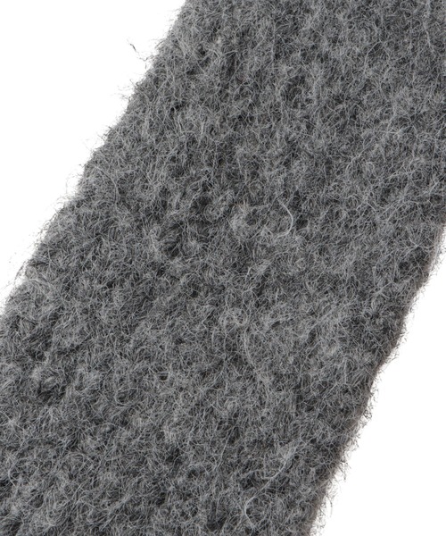 ROPE' PICNIC(ロペピクニック)の「スリムリブニットマフラー(マフラー・レディース・ブルー/グレー/キナリ・FREE)」の9枚目の写真