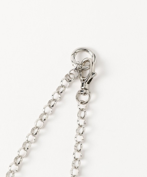 HARE（ハレ）の「プレートデザインパスケース＊ミニポーチ(HARE)（パスケース・レディース・シルバー/ブラック・FREE）」の17枚目の写真