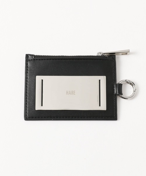 HARE（ハレ）の「プレートデザインパスケース＊ミニポーチ(HARE)（パスケース・レディース・シルバー/ブラック・FREE）」の18枚目の写真