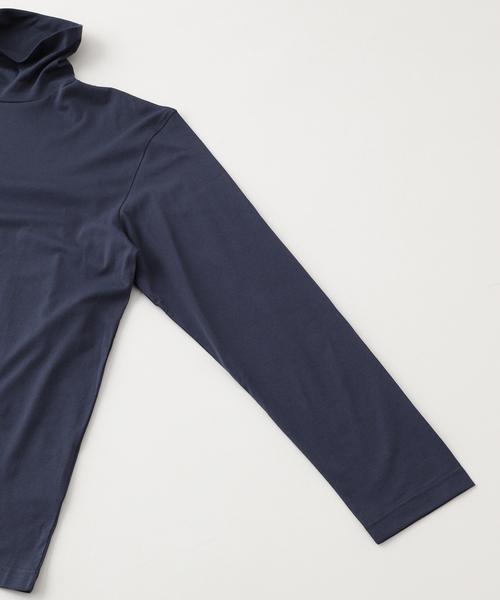 SUNSPEL(サンスペル)の「SUNSPEL(サンスペル) Roll Neck Tシャツ MTSH0034(Tシャツ/カットソー・メンズ・ブラック/ネイビー・LARGE/X-LARGE)」の5枚目の写真