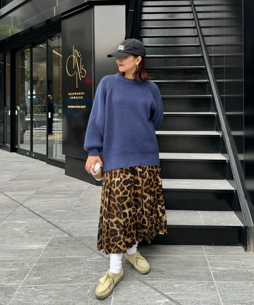 archives（アルシーヴ）の「【Ltd.】STOLE KNIT（ニット/セーター・レディース・レッド/ネイビー・MEDIUM）」の18枚目の写真