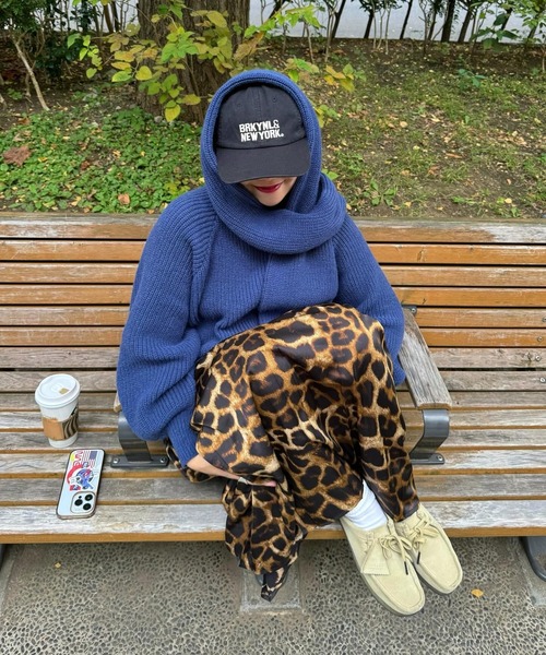 archives（アルシーヴ）の「【Ltd.】STOLE KNIT（ニット/セーター・レディース・レッド/ネイビー・MEDIUM）」の20枚目の写真