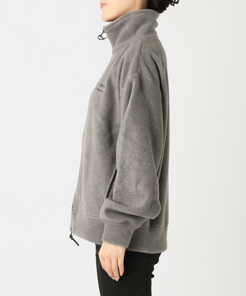 JOURNAL STANDARD(ジャーナルスタンダード)の「《WEB限定追加2》フリースダブルジップハイネックブルゾン(ブルゾン・レディース・ライトグレー・FREE)」の10枚目の写真