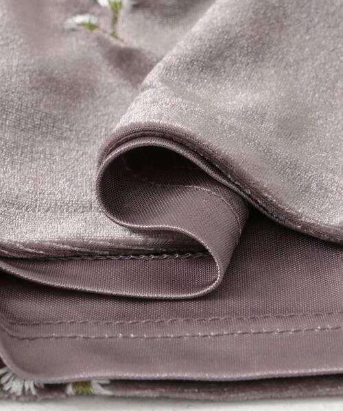 URBAN RESEARCH DOORS（アーバンリサーチドアーズ）の「刺繍ベロアイージーパンツ（その他パンツ・レディース・ブラウン/ブラック・MEDIUM）」の21枚目の写真