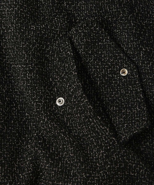 JUNRED（ジュンレッド）の「ツイードMA-1（MA-1・メンズ・ブラック/ブラック系その他・S/M/L）」の14枚目の写真