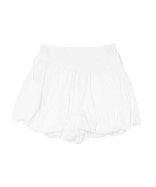 CALNAMUR（カルナムール）の「SKIRT LIKE BALOON MINI CULOTTES/スカートライクバルーンミニキュロット（その他パンツ・レディース・ブルー/カーキ/ホワイト/ブラック・FREE）」の2枚目の写真