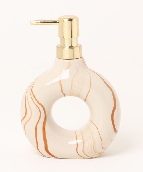 a.depeche（アデペシュ）の「【a.depeche/アデペシュ】ソープディスペンサー　eclat soap dispenser strata　おしゃれなギフトに最適！（インテリア雑貨・レディース・オレンジ・FREE）」の10枚目の写真