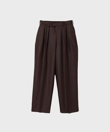 【MARKAWARE/マーカウェア】DOUBLE PLEATED TROUSERS