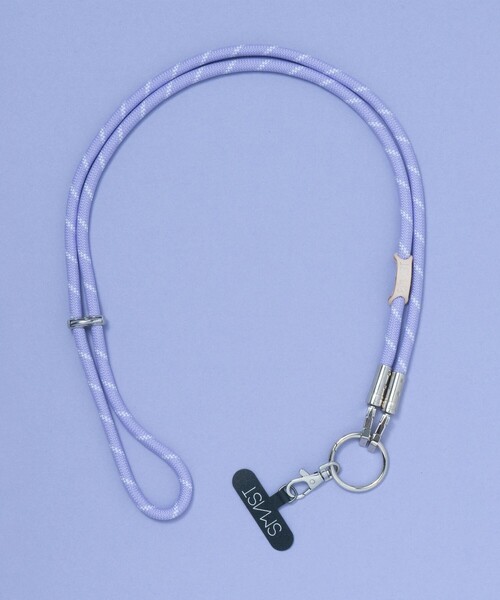 FREAK'S STORE(フリークスストア)の「SMAST/スマスト SMAST Mobile Strap(スマホグッズ・メンズ・ピンク/ラベンダー/ベージュ/ブラック/グレー/ブルー・ONE SIZE)」の5枚目の写真