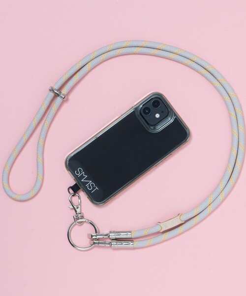 FREAK'S STORE(フリークスストア)の「SMAST/スマスト SMAST Mobile Strap(スマホグッズ・メンズ・ピンク/ラベンダー/ベージュ/ブラック/グレー/ブルー・ONE SIZE)」の3枚目の写真