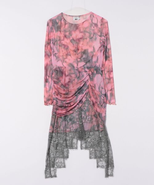 Desigual（デシグアル）の「【Desigual×Collina Strada】BOWERYCOLLINA ワンピースロングスリーブ（ワンピース・レディース・レッド・XL/M/S）」の6枚目の写真