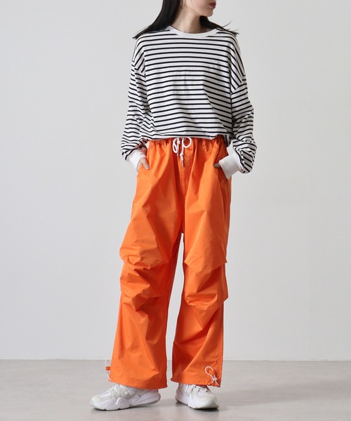 FUNALIVE(ファンアライブ)の「T/TWILL Extra thick color snow pants / 極太カラースノーパンツ unisex(その他パンツ・メンズ・ブラック/オレンジ/ロイヤルブルー/ライトグリーン・M/L)」の20枚目の写真