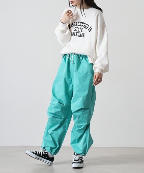 FUNALIVE(ファンアライブ)の「T/TWILL Extra thick color snow pants / 極太カラースノーパンツ unisex(その他パンツ・メンズ・ブラック/オレンジ/ロイヤルブルー/ライトグリーン・M/L)」の16枚目の写真