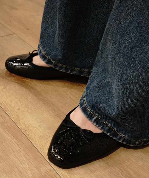 TEMPERATE(テンパレイト)の「TEMPERATE/テンパレイト/EMMA GLITTER(レインシューズ・レディース・ブラック/シルバー・40/38/36)」の10枚目の写真