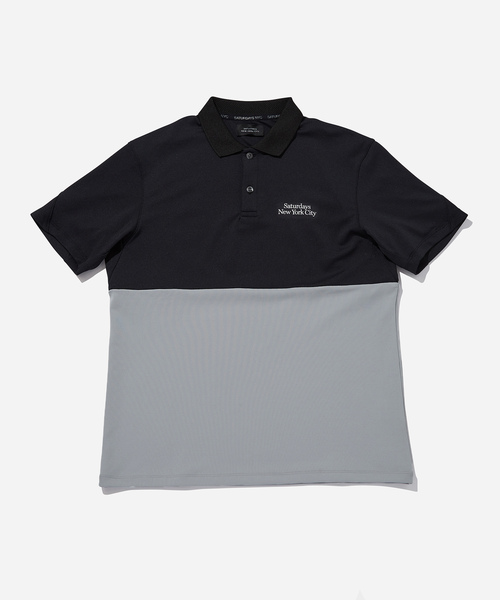 Saturdays Golf（サタデーズゴルフ）の「Basic Bicolor Poloshirt（ポロシャツ・メンズ・ブラック/ホワイト/レッド・M/S/XXL/L/XL）」の18枚目の写真