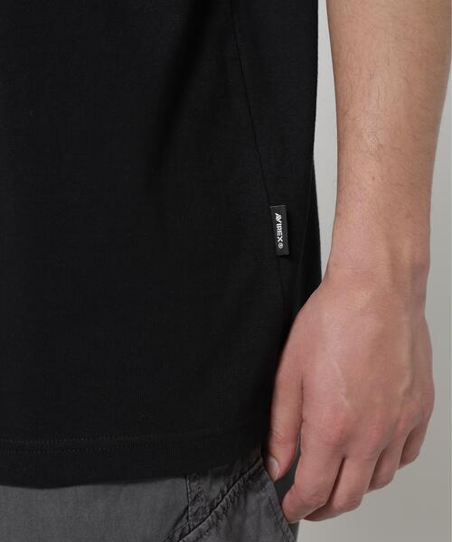 AVIREX(アヴィレックス)の「BIG APPLE T-SHIRT / ビッグアップル 半袖Tシャツ / AVIREX / アヴィレックス(Tシャツ/カットソー・メンズ・ホワイト/ブラック・MEDIUM/LARGE/X-LARGE/XX-LARGE)」の10枚目の写真