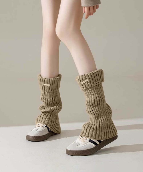 2025 MOSOX NEW COLLECTION]リブレッグウォーマー（レッグウォーマー
