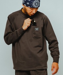 BIG MIKE（ビッグマイク）の「BIG MIKE ビッグマイク / 26春夏新作 セットアップ対応 サングラス 3ポケット ヘビーウエイト裏毛クルーネックスウェット //// 102618008 102518008（スウェット）」