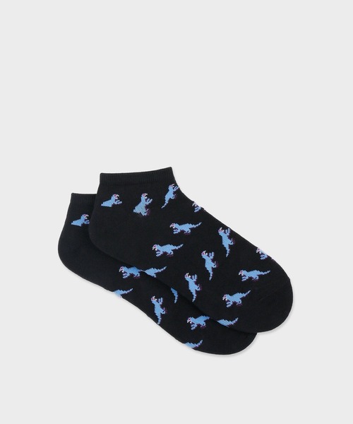 Dino” ショート ソックス【150646 SN】（ソックス/靴下）｜Paul