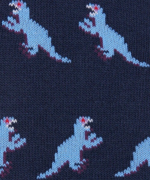 Paul Smith(ポールスミス)の「“Dino” ショート ソックス【150646 SN】(ソックス/靴下・メンズ・ブラック/ネイビー/グレー・25-27)」の6枚目の写真