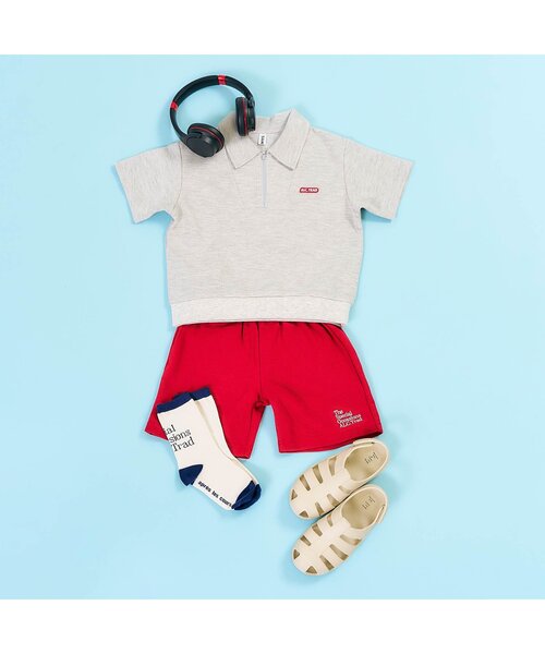 apres les cours（アプレレクール）の「ALCロゴソックス（ソックス/靴下・キッズ・オレンジ/ブラック/ブルー/オフホワイト・12/15 /18/21）」の7枚目の写真