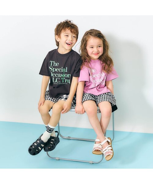 apres les cours（アプレレクール）の「ALCロゴソックス（ソックス/靴下・キッズ・オレンジ/ブラック/ブルー/オフホワイト・12/15 /18/21）」の9枚目の写真