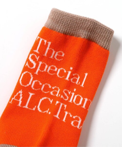 apres les cours（アプレレクール）の「ALCロゴソックス（ソックス/靴下・キッズ・オレンジ/ブラック/ブルー/オフホワイト・12/15 /18/21）」の15枚目の写真