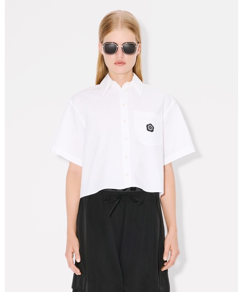 KENZO(ケンゾー)の「'Boke Flower 2.0' コットン ポプリン シャツ(シャツ/ブラウス・レディース・ホワイト系その他・34/36)」の2枚目の写真