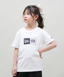 NEW ERA/ニューエラ YTH SS CT TEE BOX LOGO W キッズ Tシャツ 14521378/14521379
