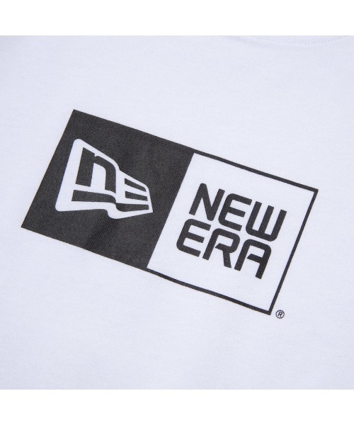 NEW ERA（ニューエラ）の「NEW ERA/ニューエラ YTH SS CT TEE BOX LOGO W キッズ Tシャツ 14521378/14521379（Tシャツ/カットソー・キッズ・ホワイト/ブラック・130cm/140cm/150cm/160cm）」の5枚目の写真