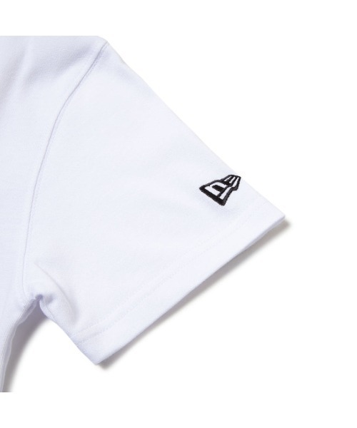 NEW ERA（ニューエラ）の「NEW ERA/ニューエラ YTH SS CT TEE BOX LOGO W キッズ Tシャツ 14521378/14521379（Tシャツ/カットソー・キッズ・ホワイト/ブラック・130cm/140cm/150cm/160cm）」の6枚目の写真